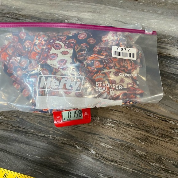 Womens Off Shoulder Dress Large Boho Smocking Flowy Floral Bloomcore Lightweight - Picture 13 of 13